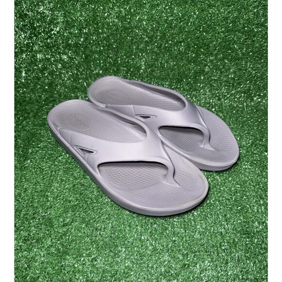 OOFOS Ooriginal Recovery Sandal Thong Flip Flop Lavender Purple Mens 8 Womens 10 - Picture 2 of 8